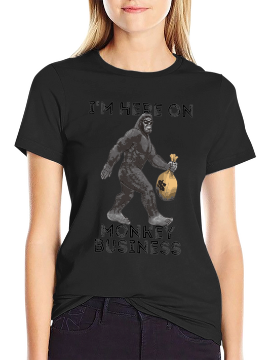 Monkey Business Graphic Tee