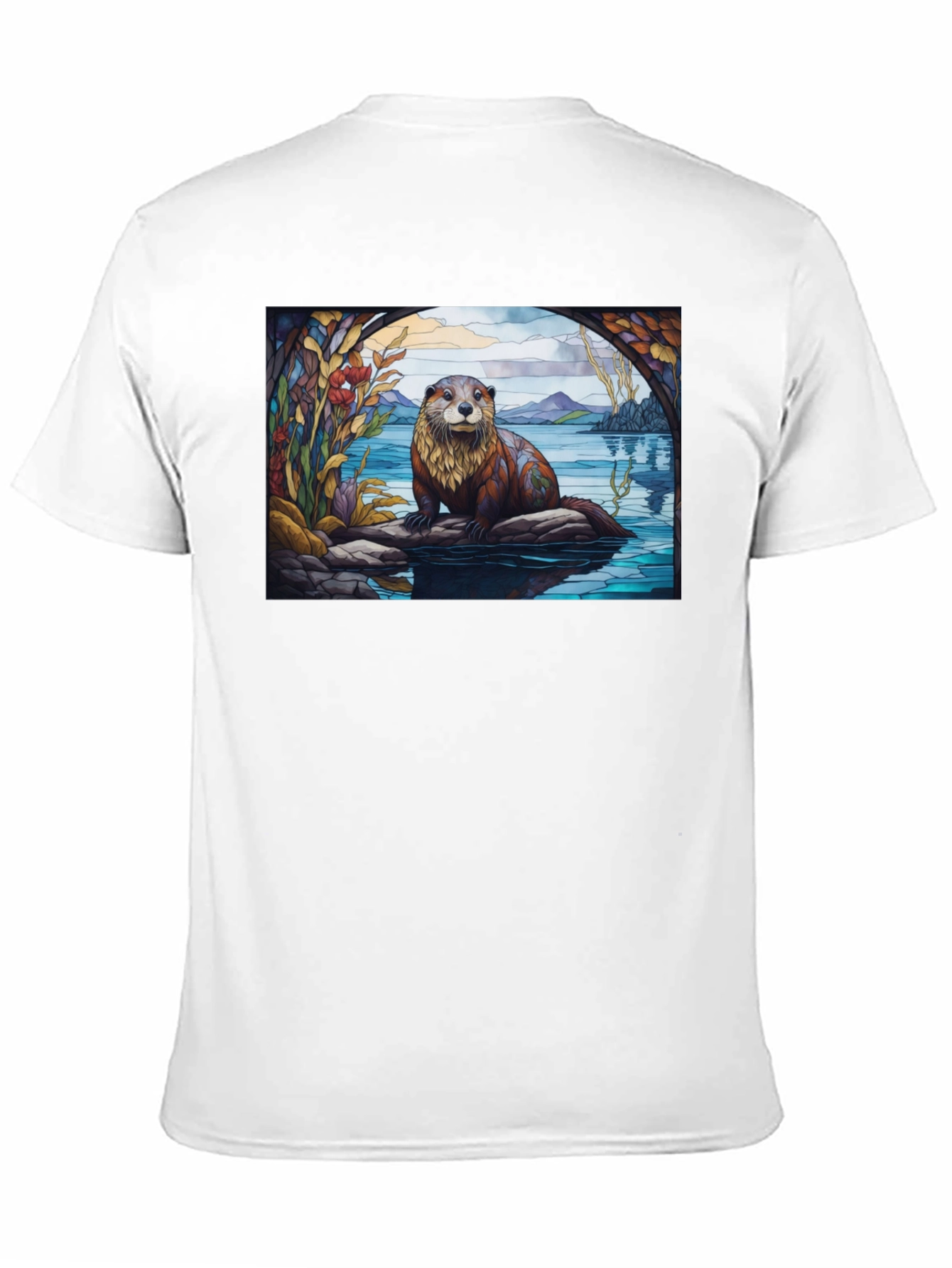 Otter Graphic Tee - Nature Lovers T-Shirt