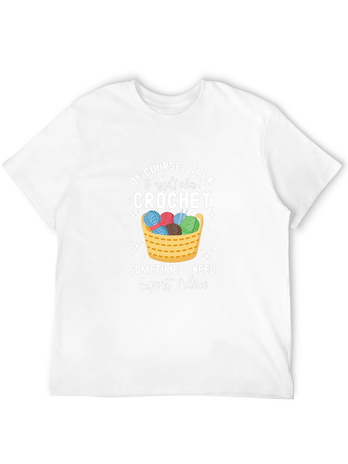 Crochet Expert Advice Graphic T-Shirt