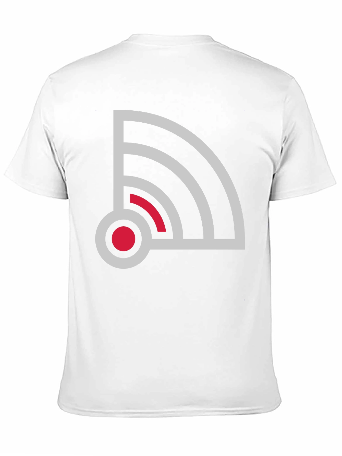 Cool Graphic Tee: Retro Wifi Design