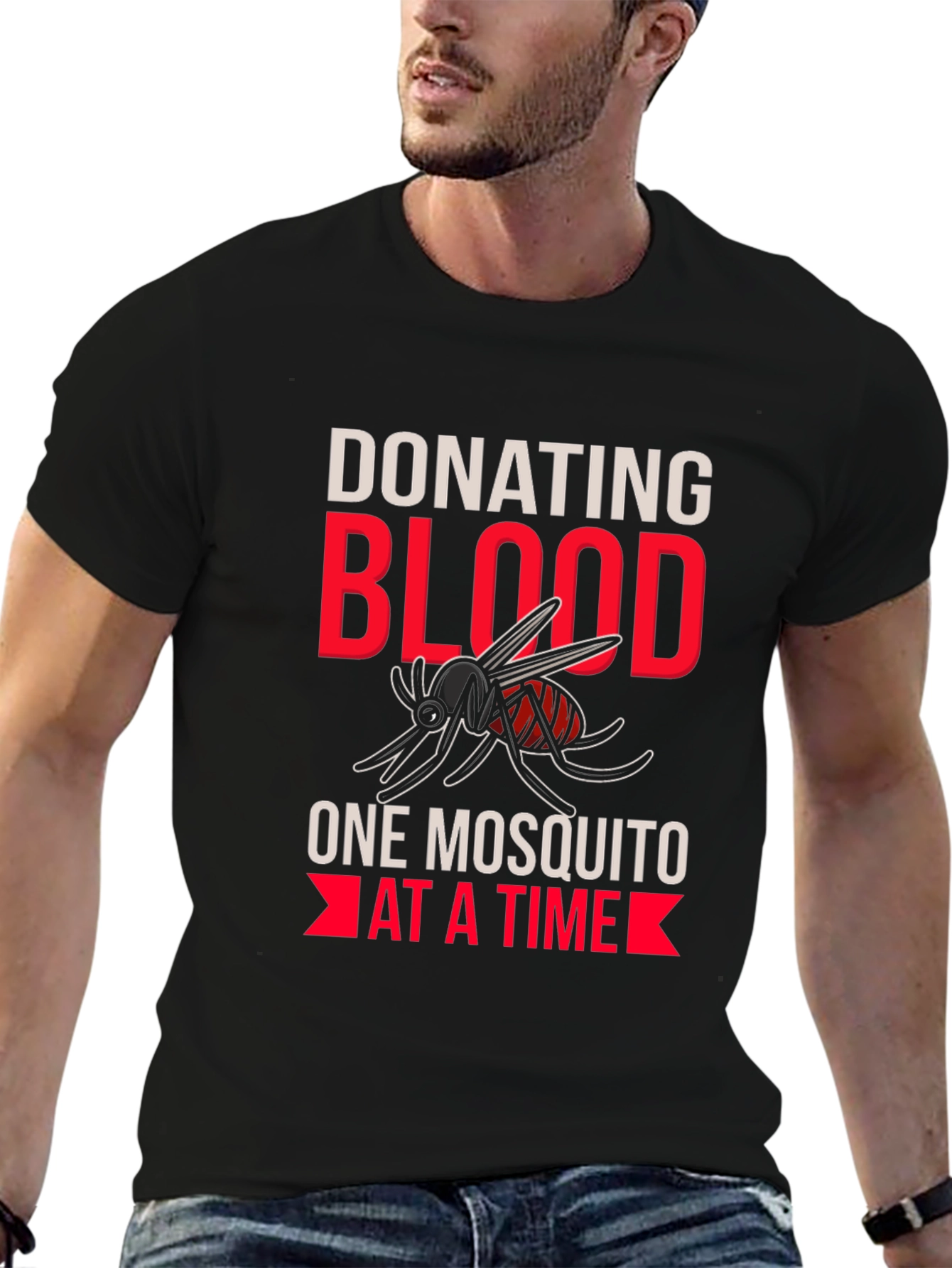 Donating Blood One Mosquito At A Time T-Shirt