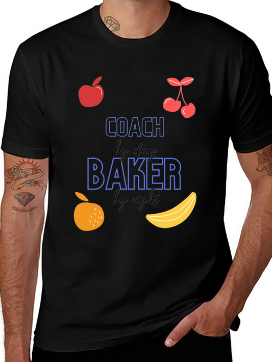 Coach by Day Baker by Night T-Shirt