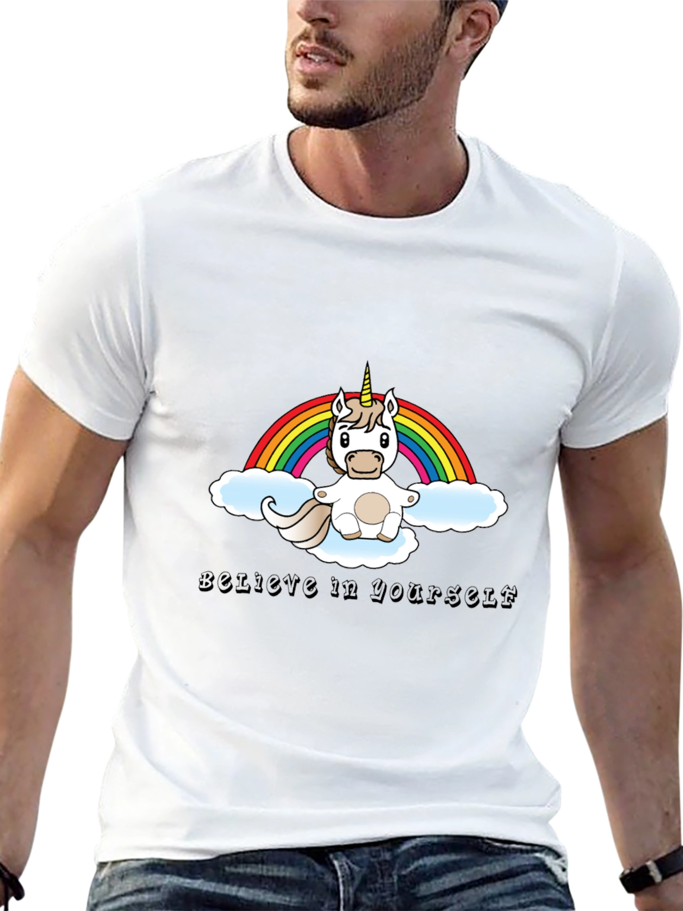 Believe in Yourself Unicorn T-Shirt
