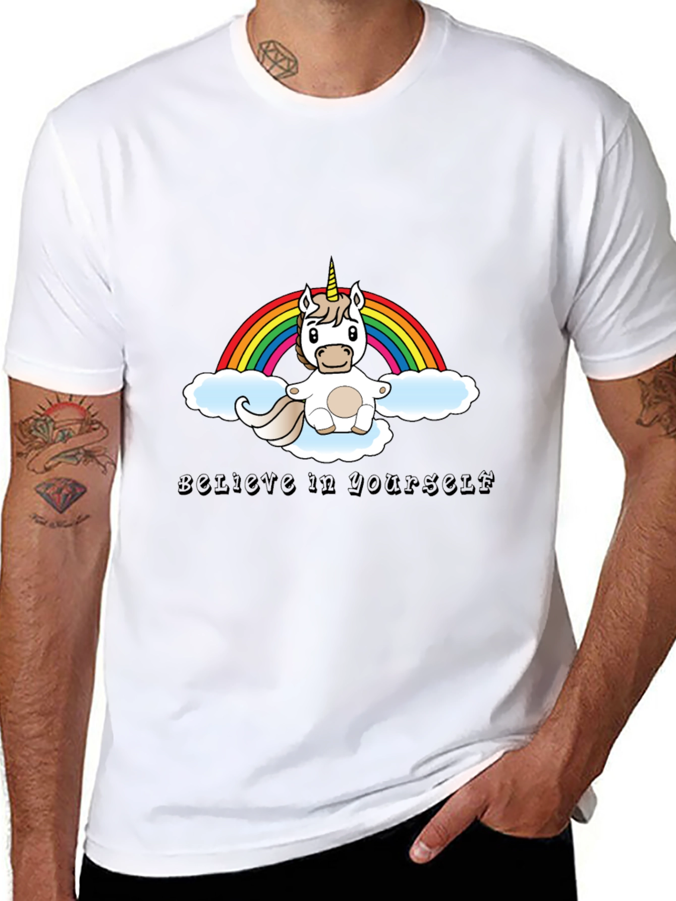 Believe in Yourself Unicorn T-Shirt