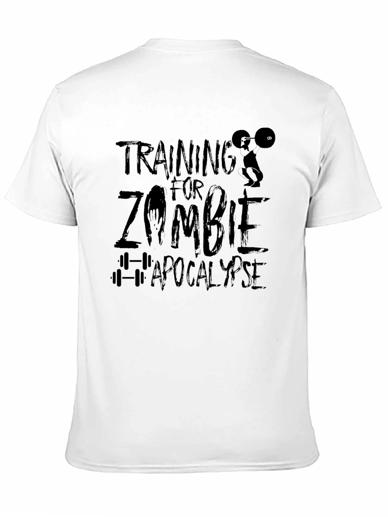 Zombie Apocalypse Training Black T-Shirt