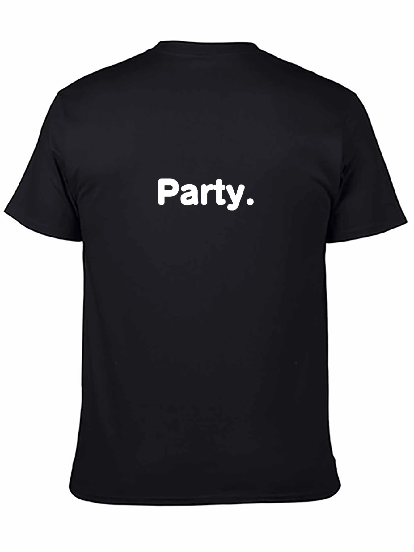 Party T-Shirt - Black Classic Fit