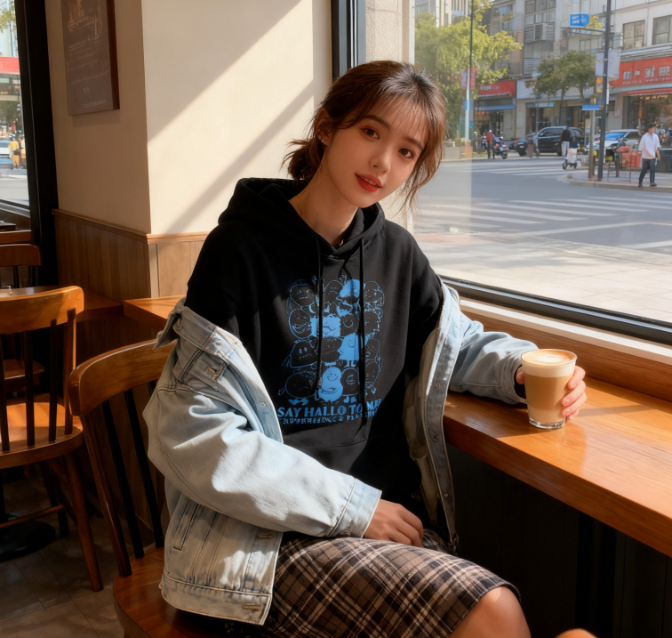 Cute Character Stack 'Express Yourself' Hoodie