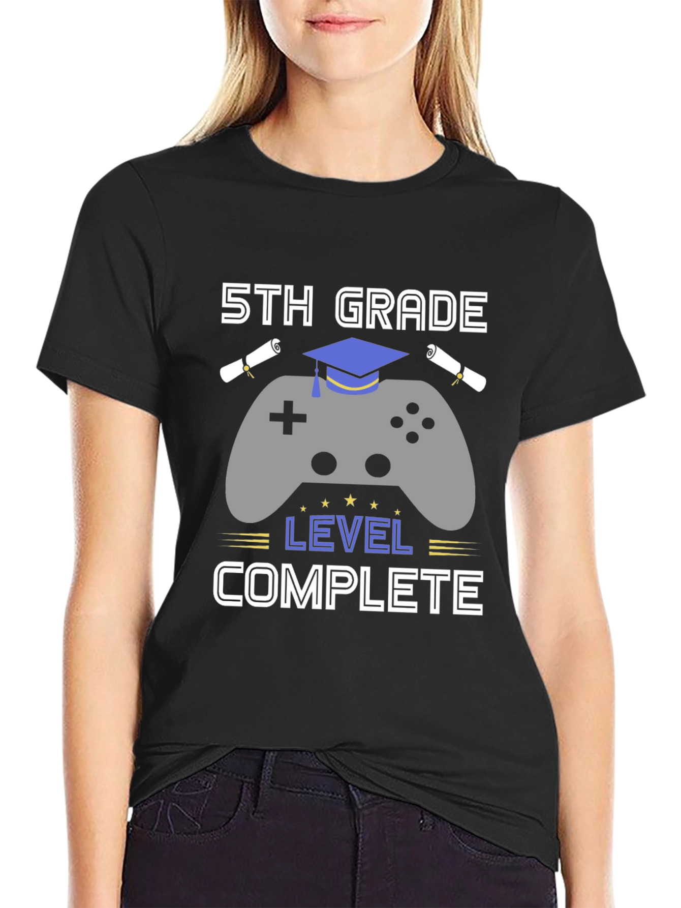 5th Grade Level Complete Graduation T-Shirt