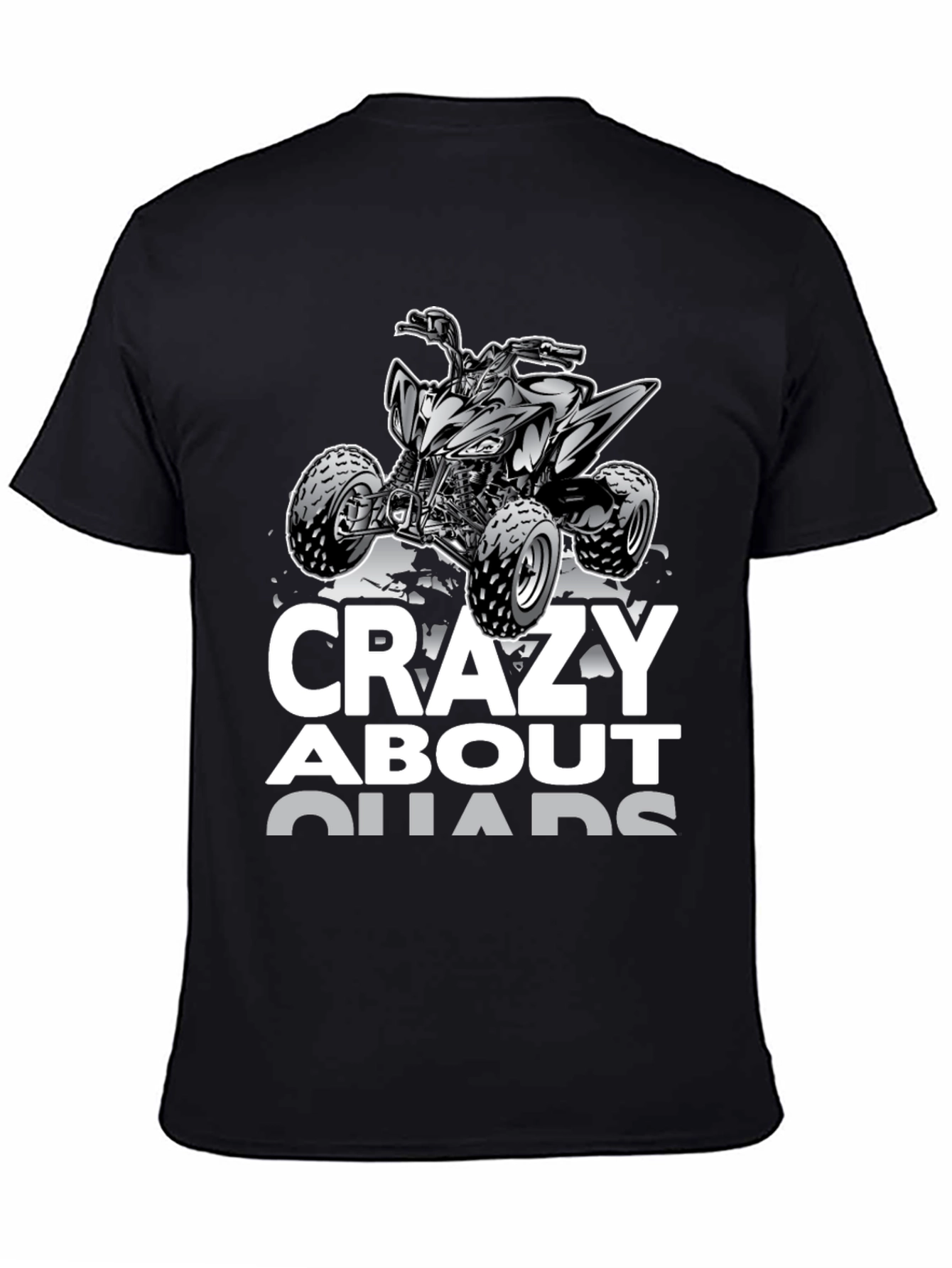 Crazy About Quads Graphic T-Shirt