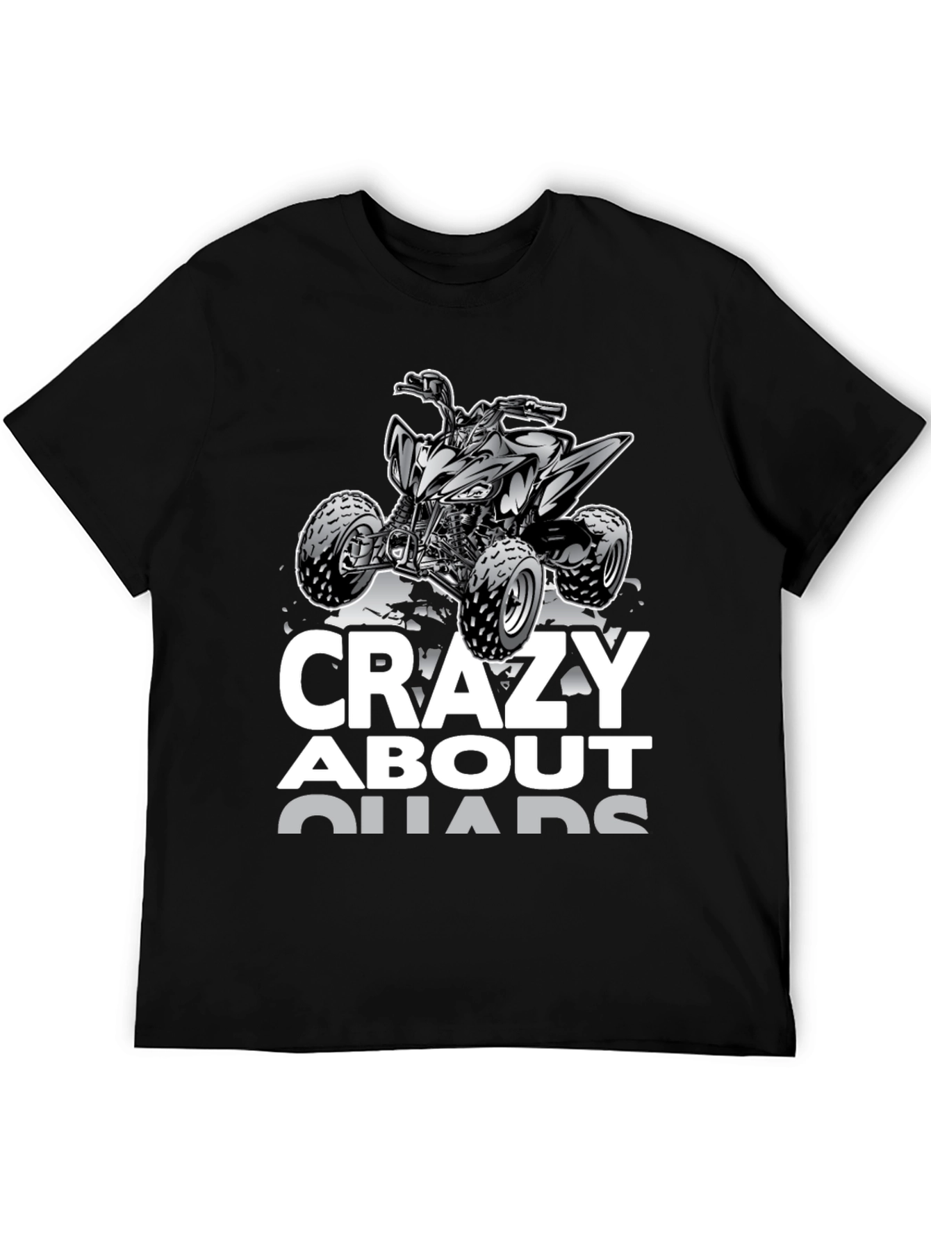 Crazy About Quads Graphic T-Shirt