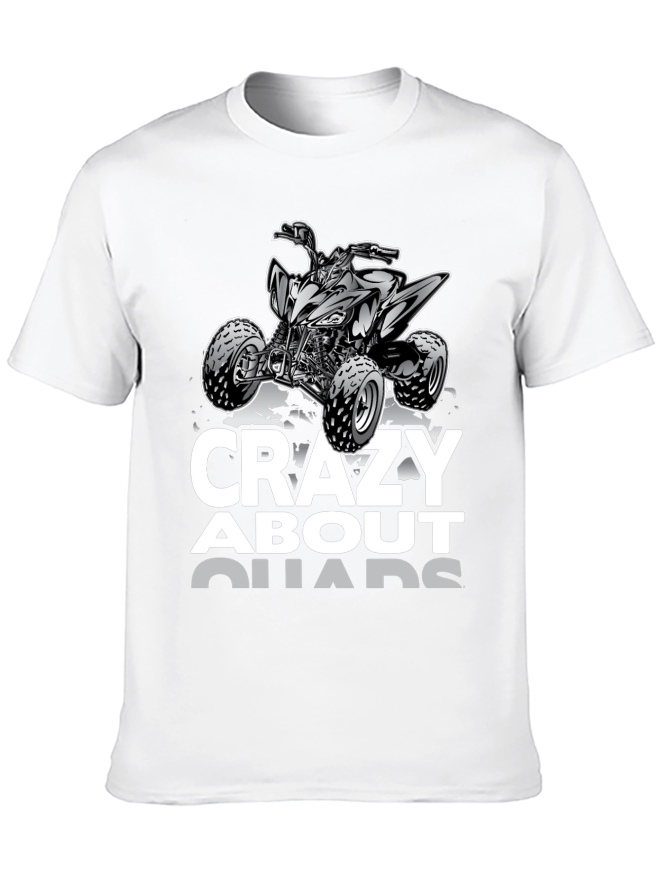 Crazy About Quads Graphic T-Shirt