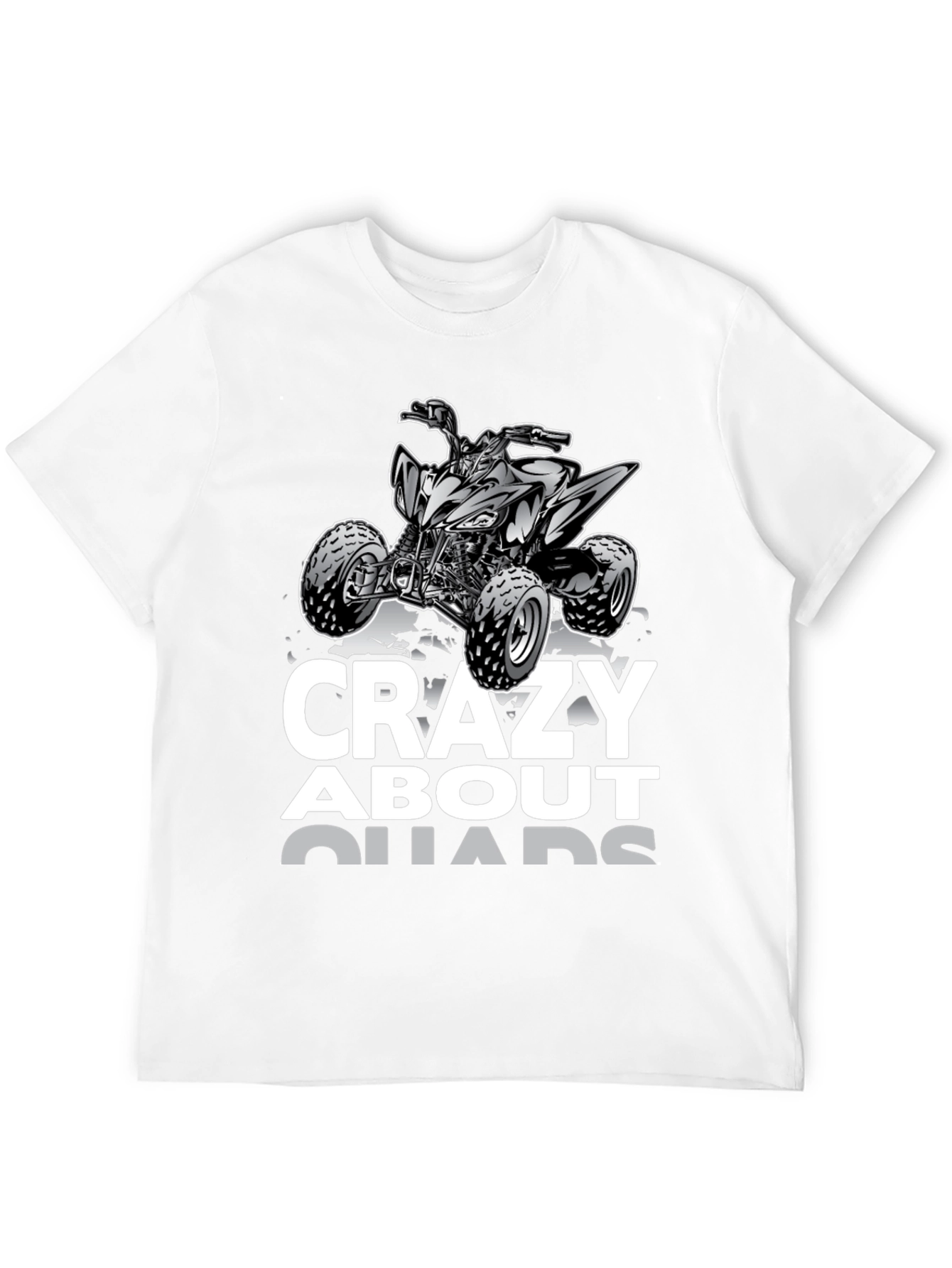 Crazy About Quads Graphic T-Shirt