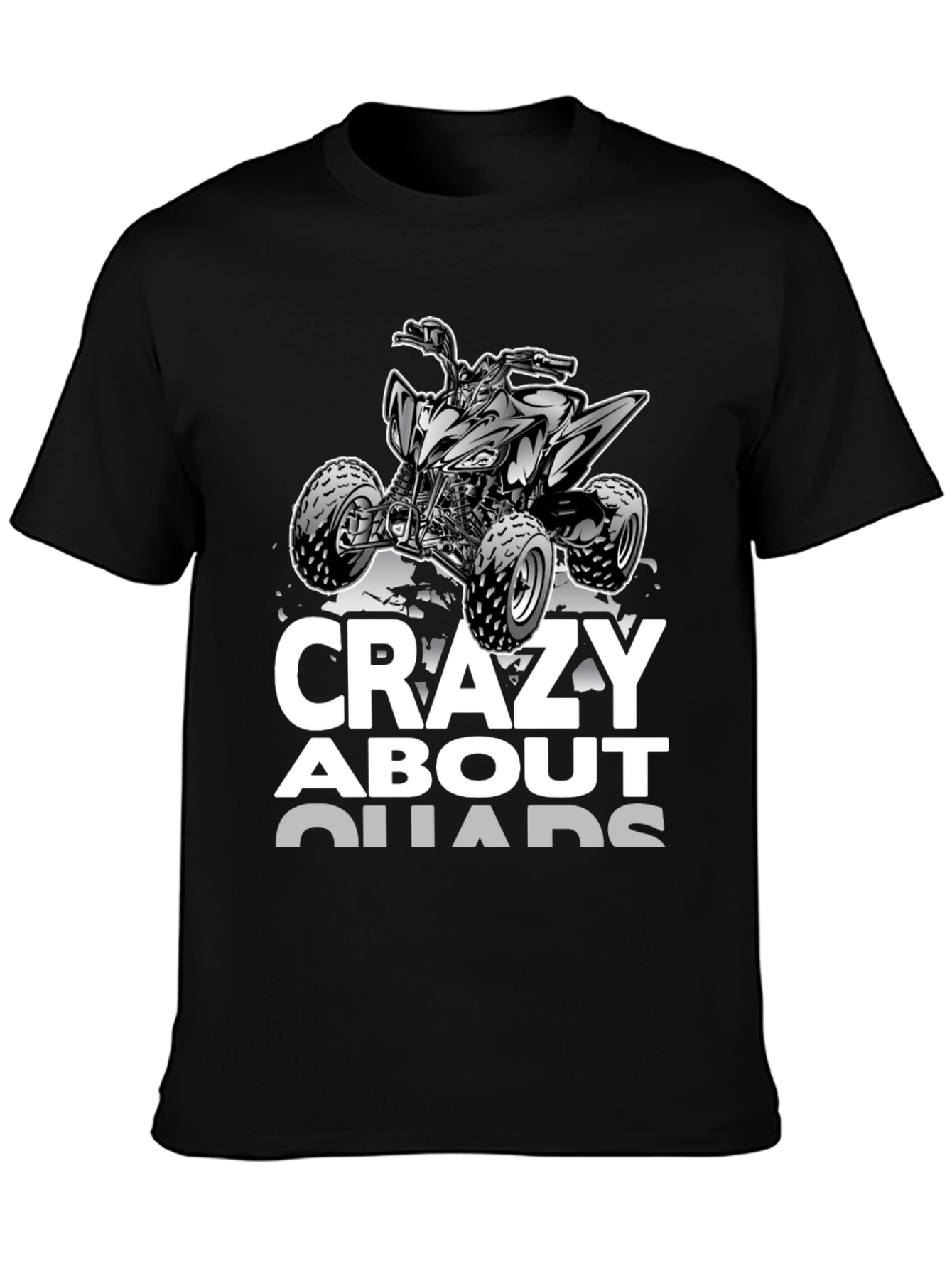 Crazy About Quads Graphic T-Shirt