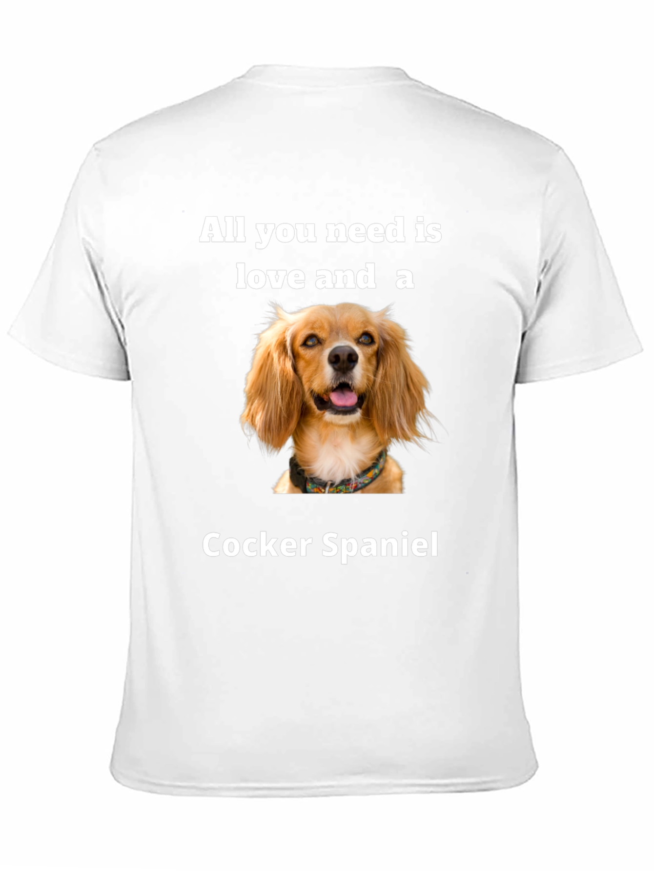 Cocker Spaniel Love Tee - Dog Lover Gift