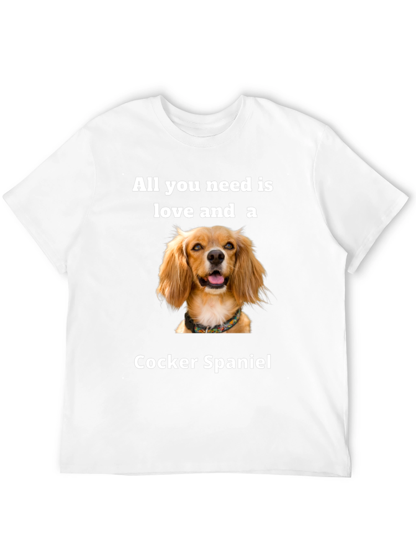 Cocker Spaniel Love Tee - Dog Lover Gift