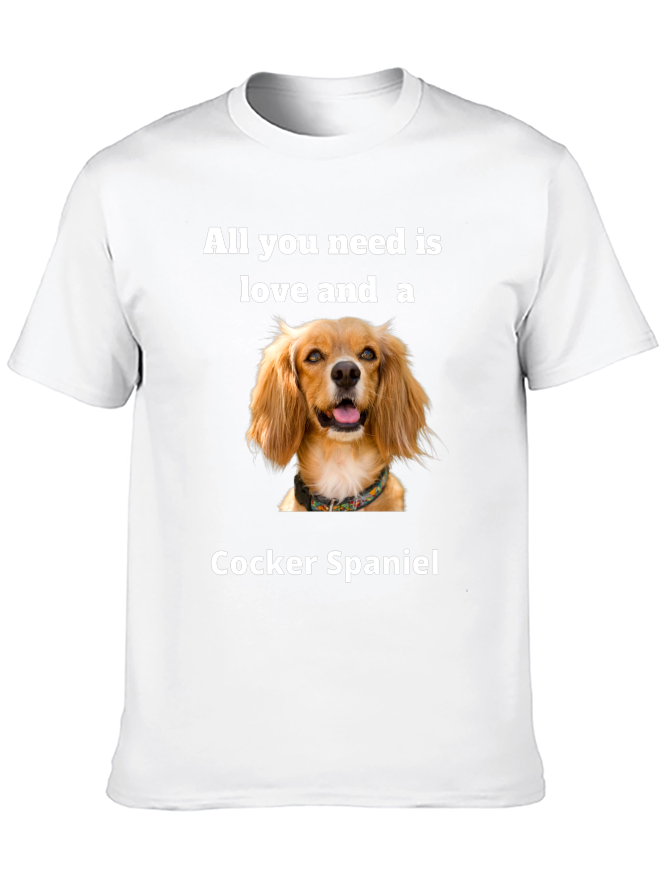 Cocker Spaniel Love Tee - Dog Lover Gift
