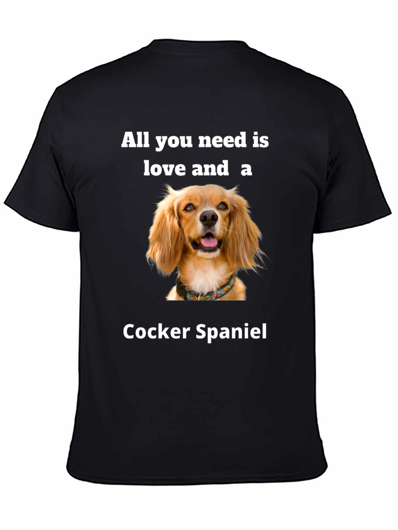 Cocker Spaniel Love Tee - Dog Lover Gift