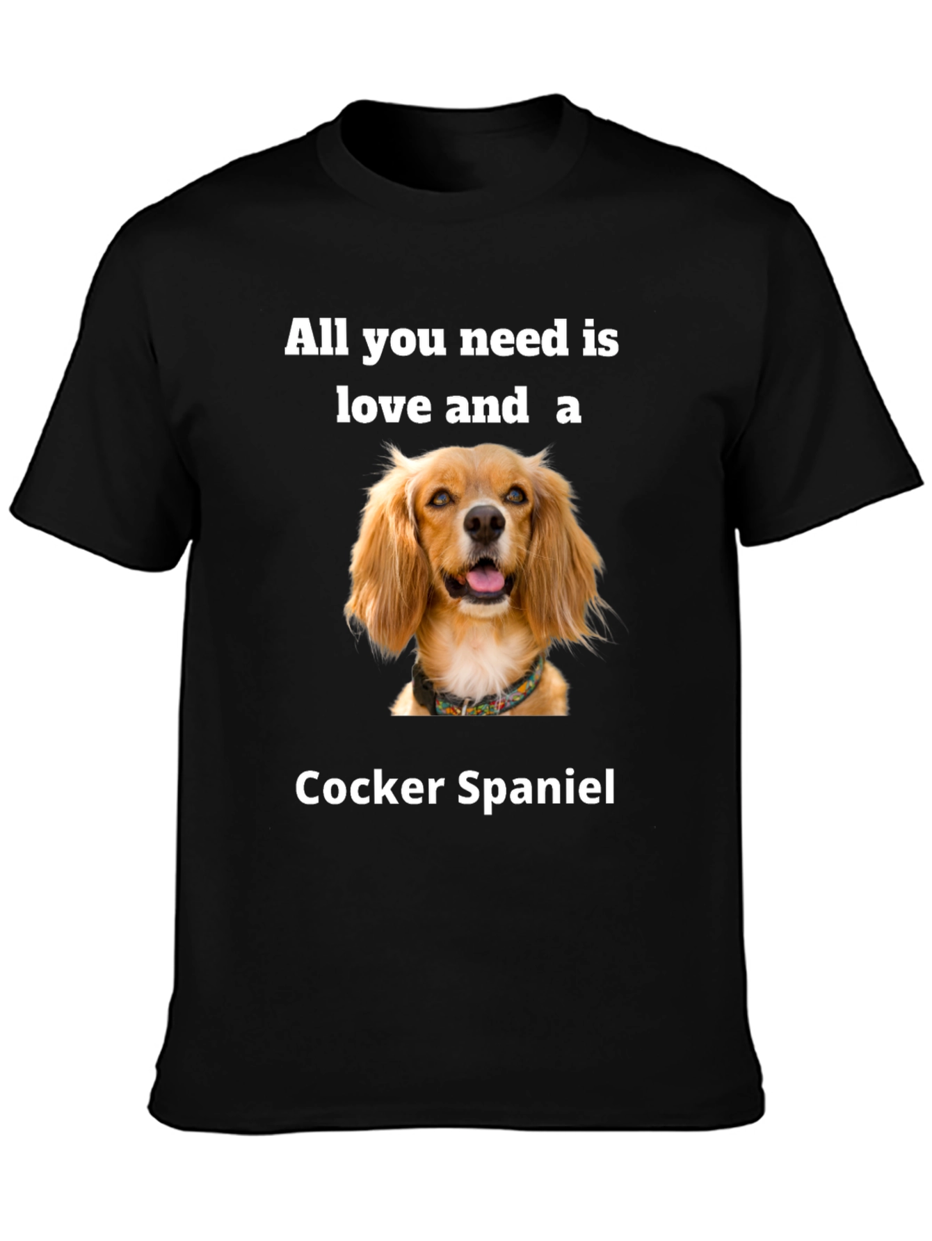 Cocker Spaniel Love Tee - Dog Lover Gift