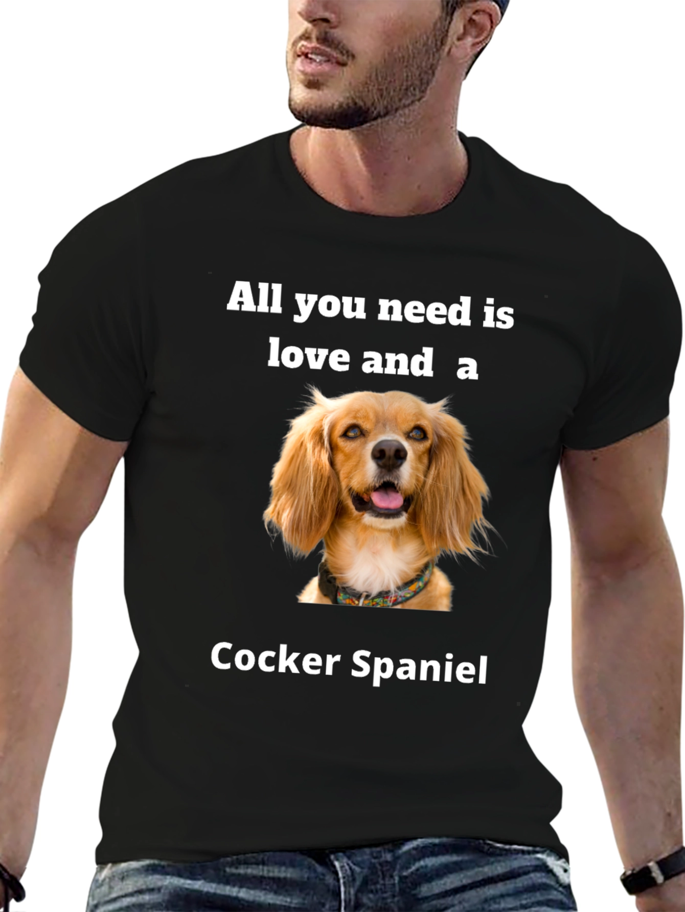 Cocker Spaniel Love Tee - Dog Lover Gift