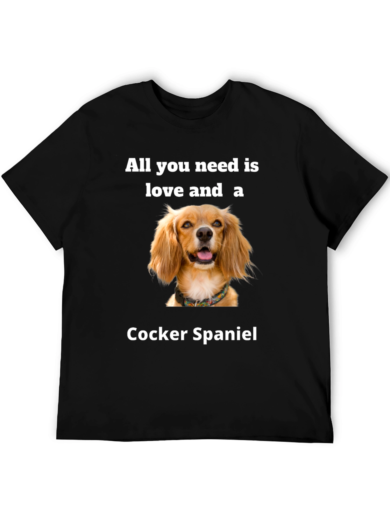 Cocker Spaniel Love Tee - Dog Lover Gift