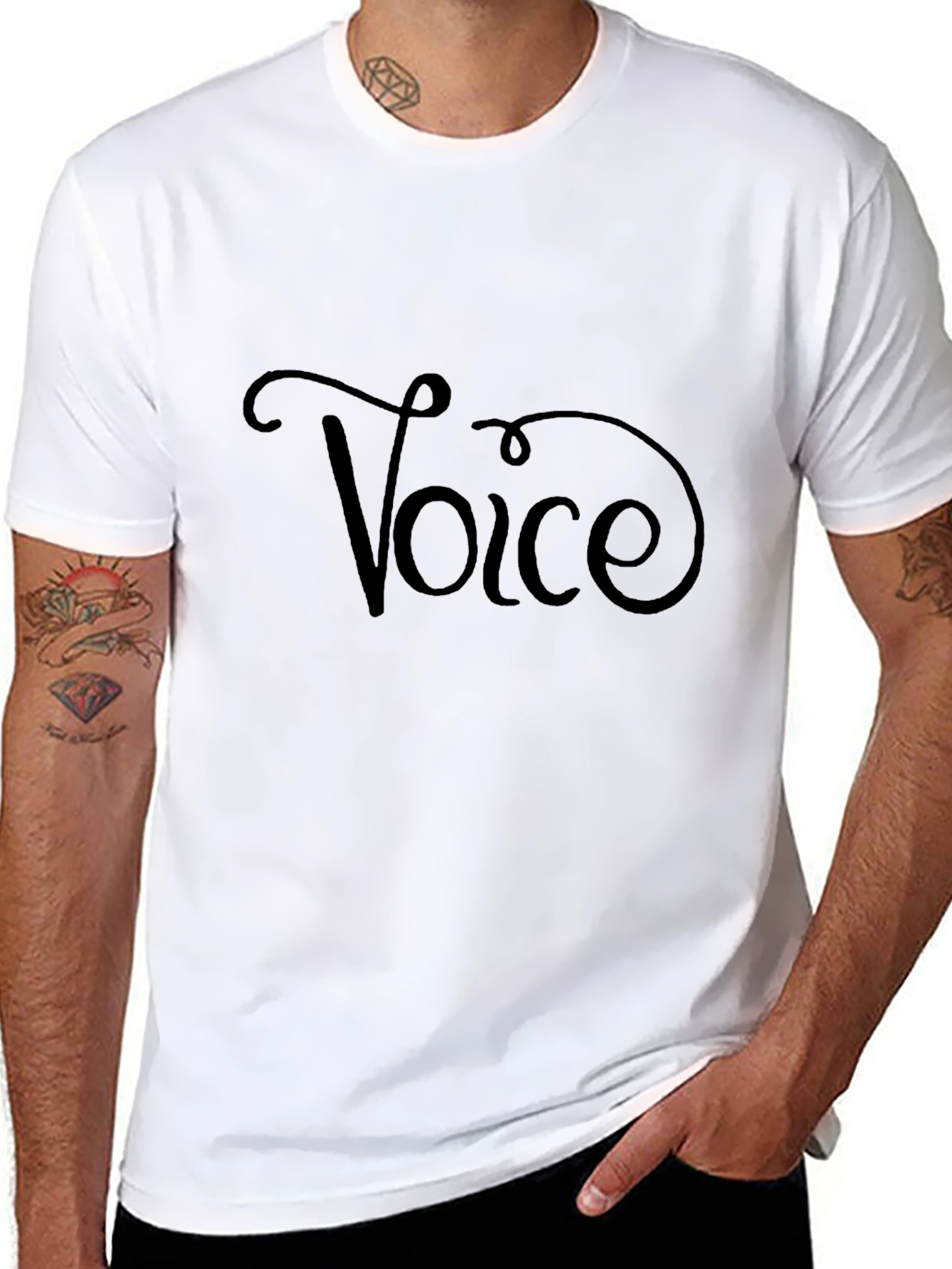 Voice T-Shirt - Stylish Soft Cotton Tee
