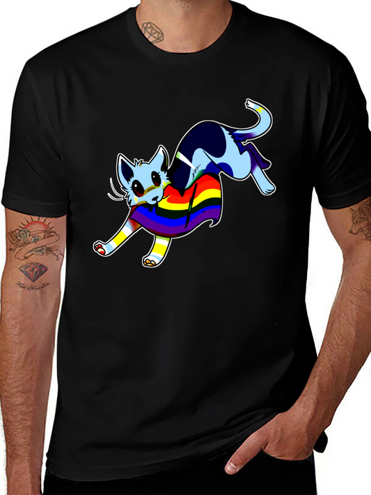 LGBT Pride Cat T-Shirt