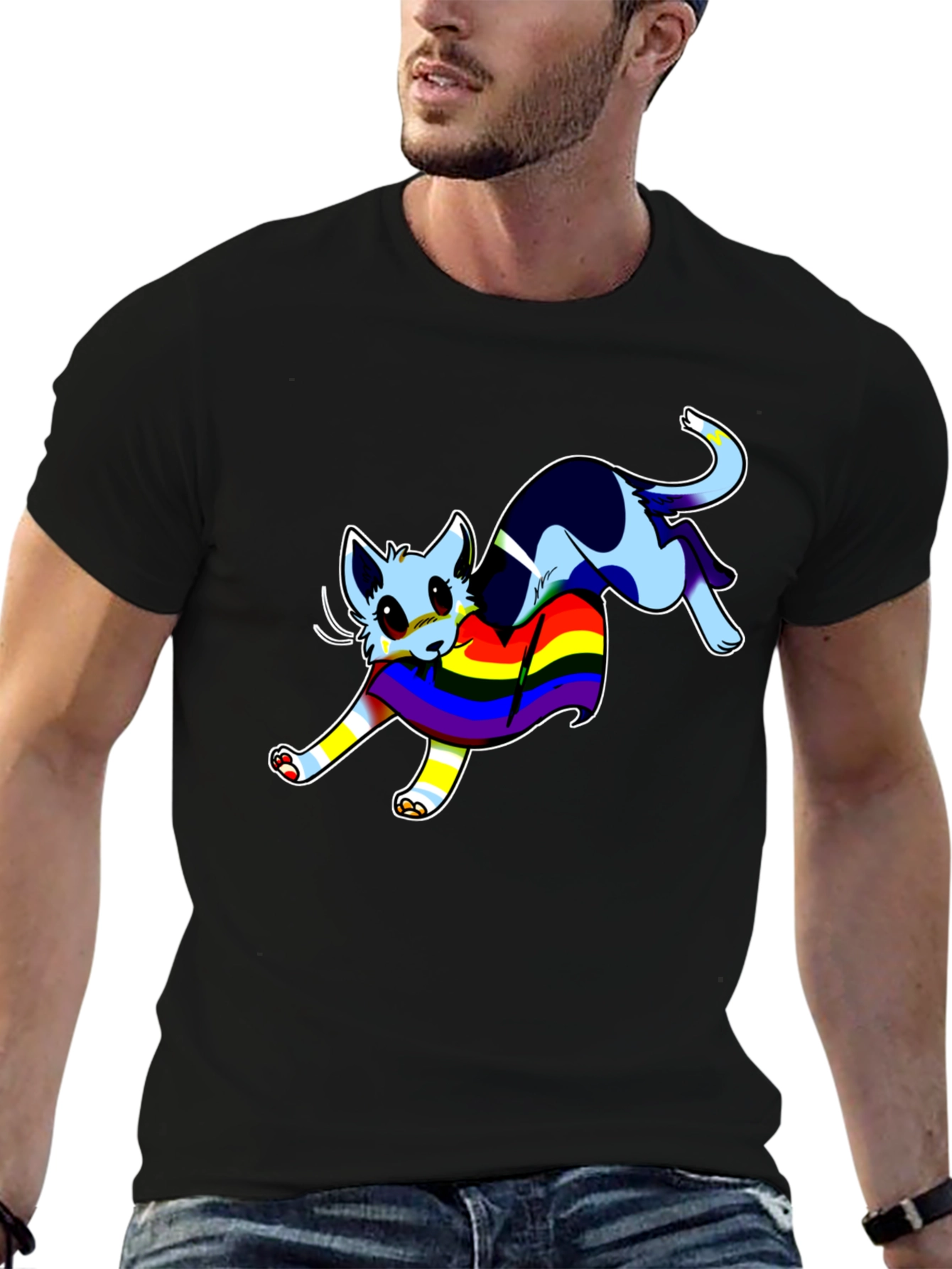 LGBT Pride Cat T-Shirt