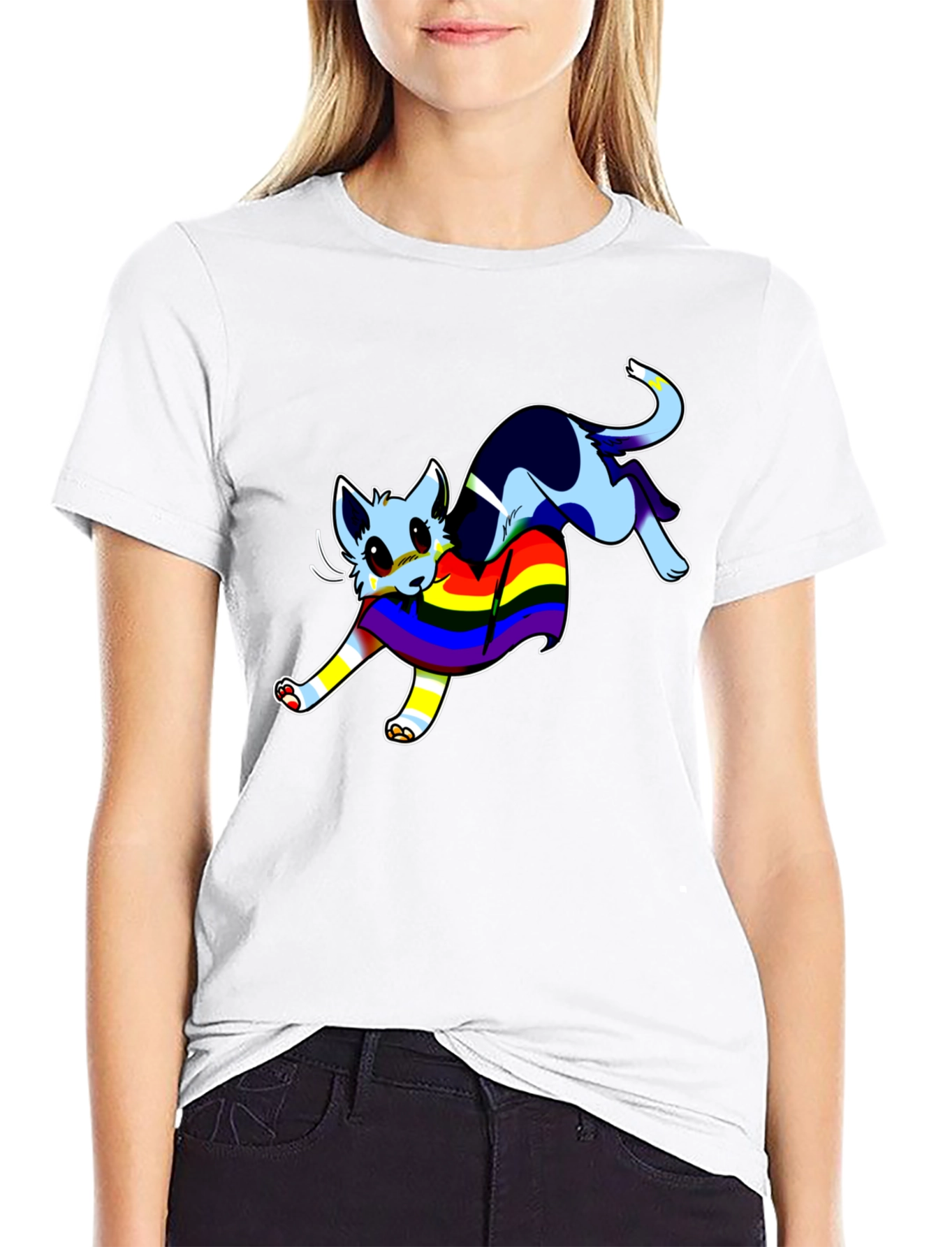 LGBT Pride Cat T-Shirt