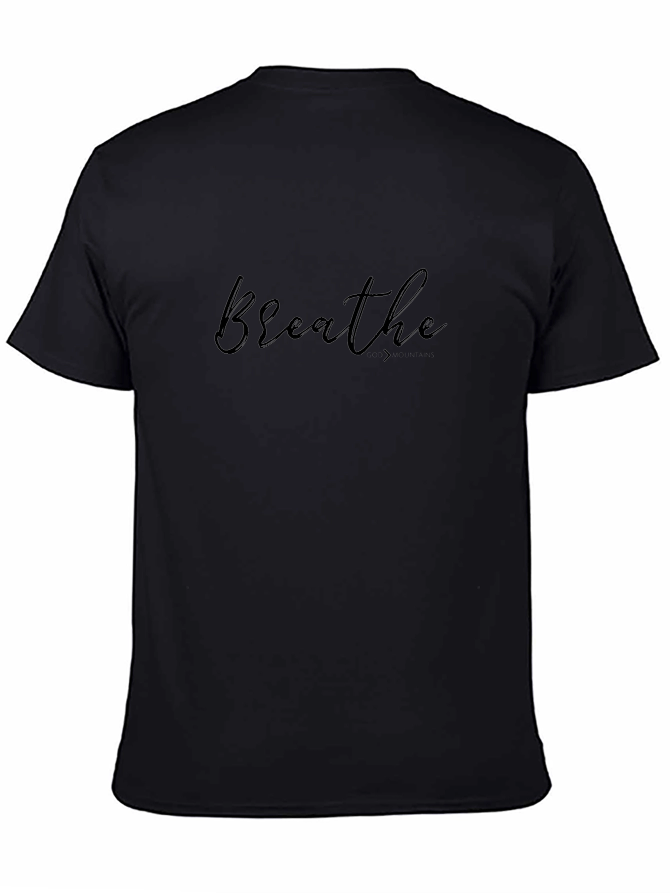 Breathe Graphic Tee - Stylish Comfort