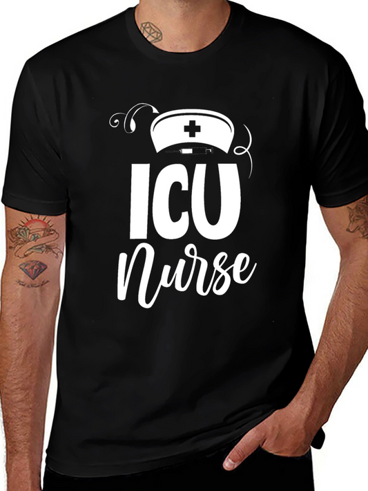 ICU Nurse Graphic Tee - Comfortable Casual Wear
