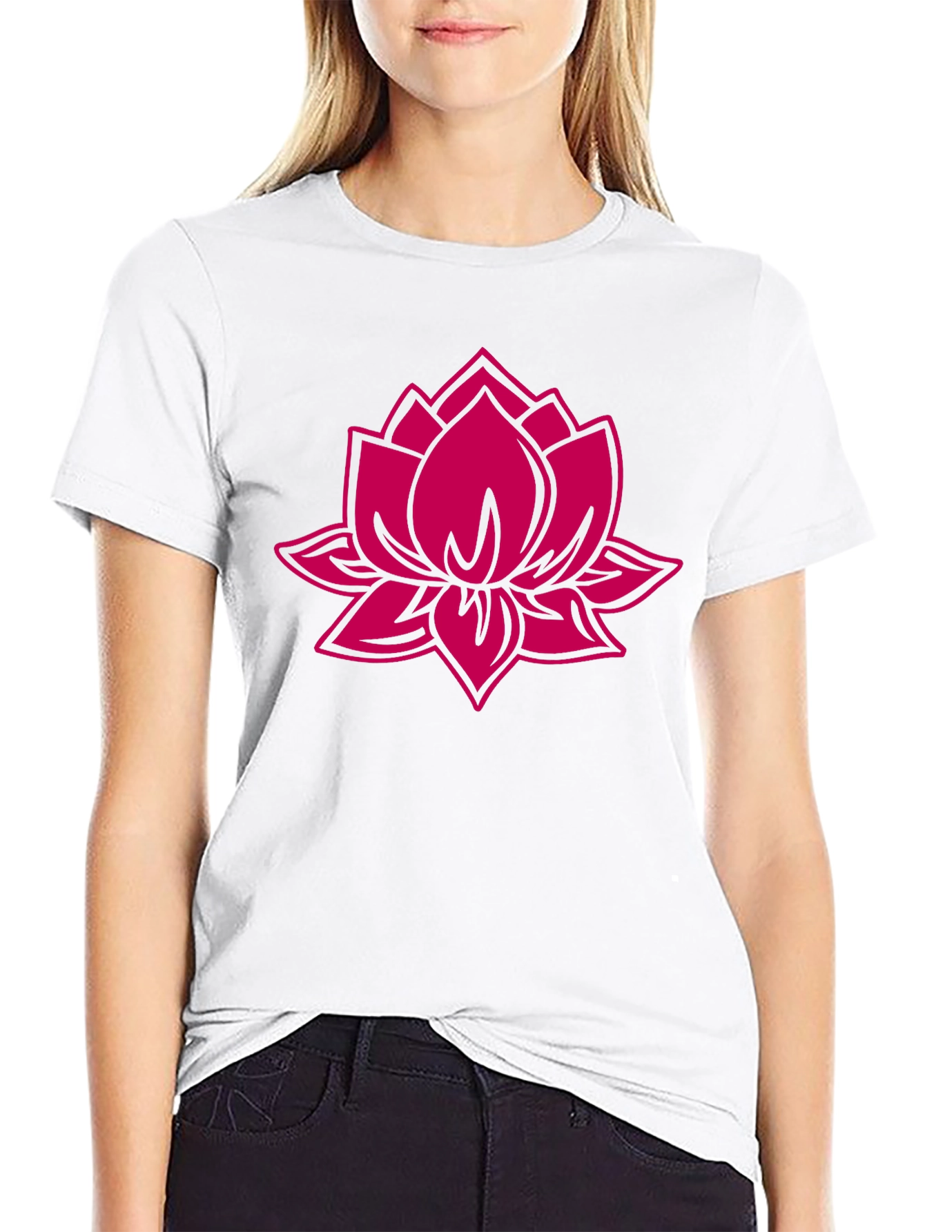 Lotus Flower Graphic Tee