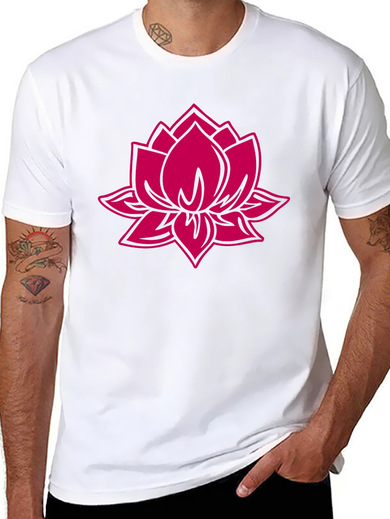 Lotus Flower Graphic Tee