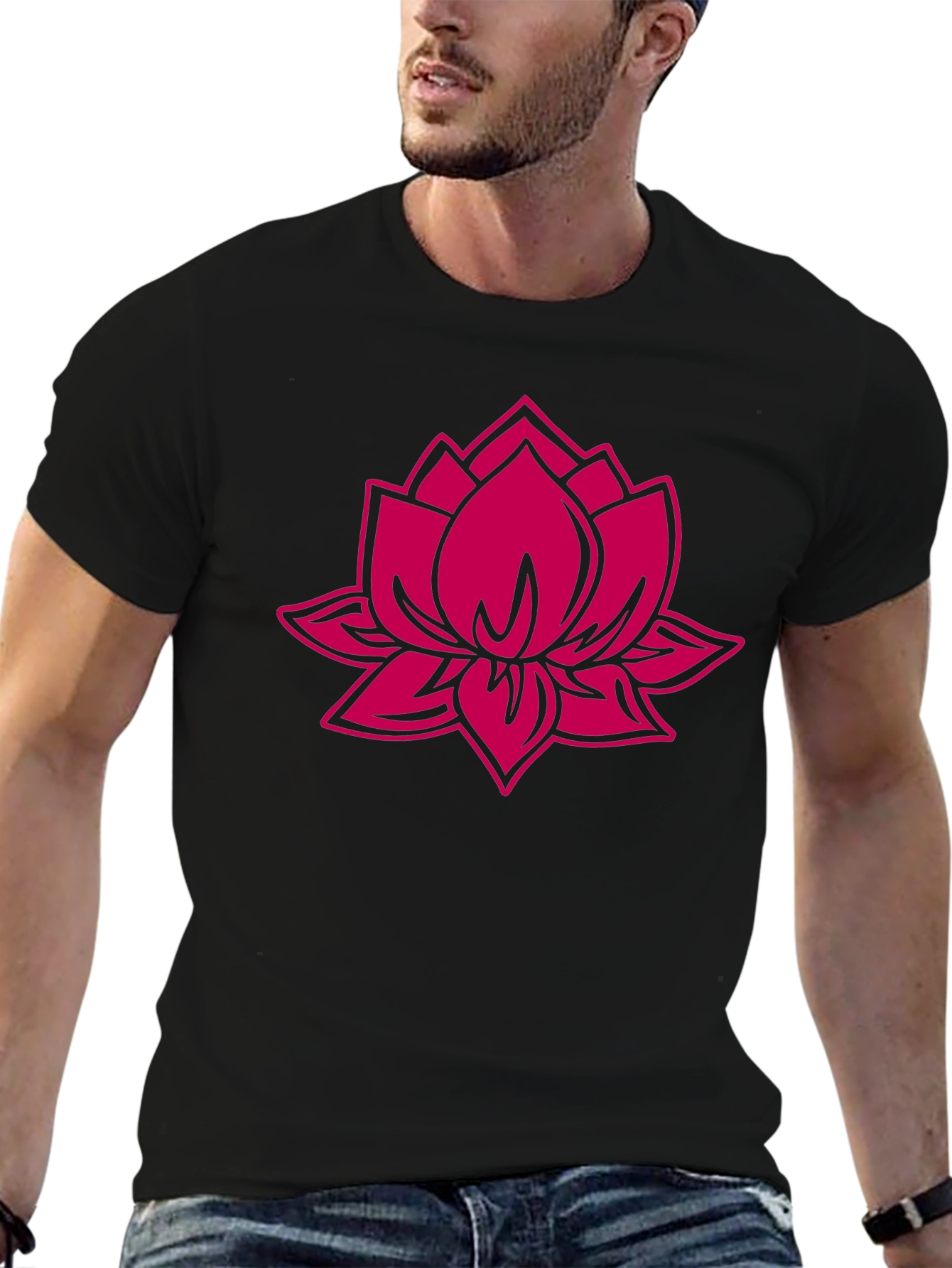 Lotus Flower Graphic Tee