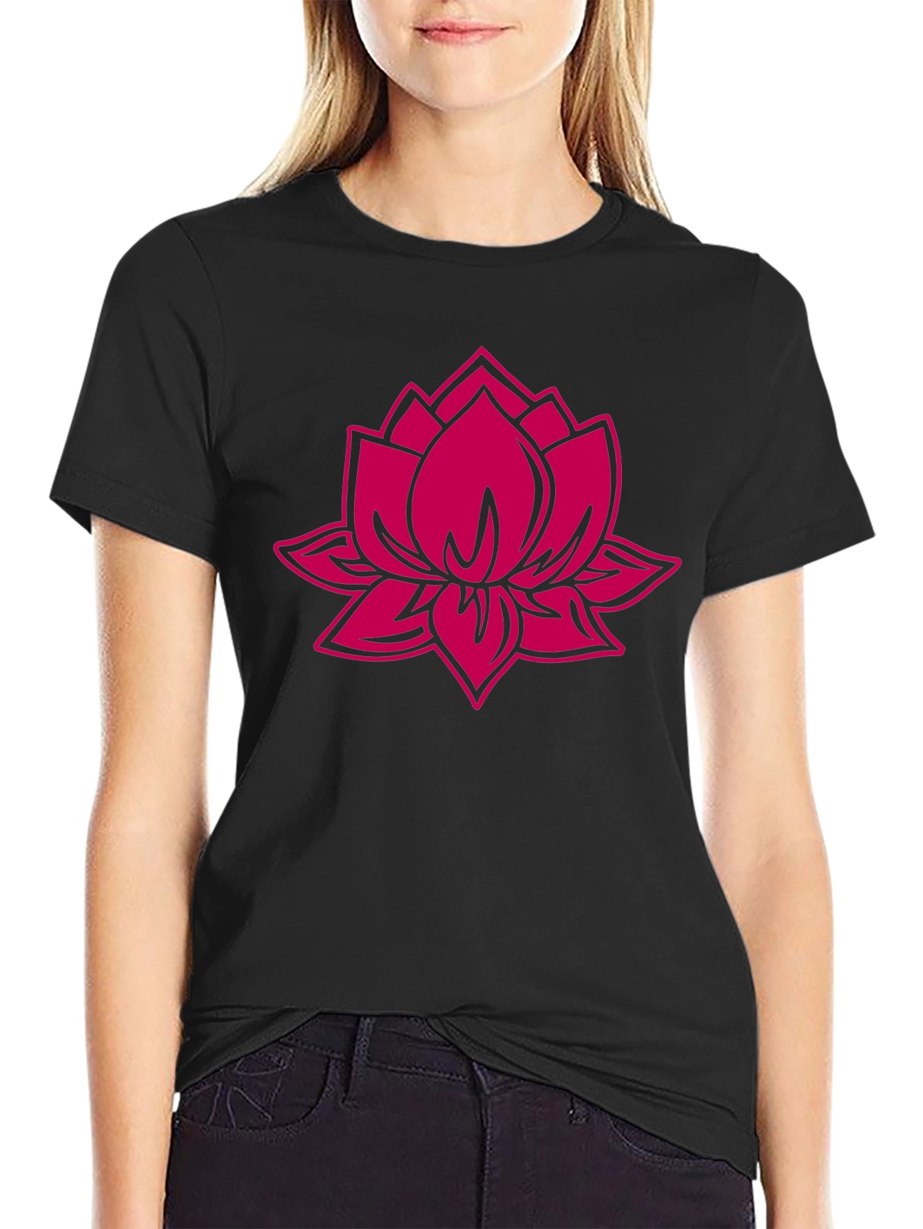Lotus Flower Graphic Tee