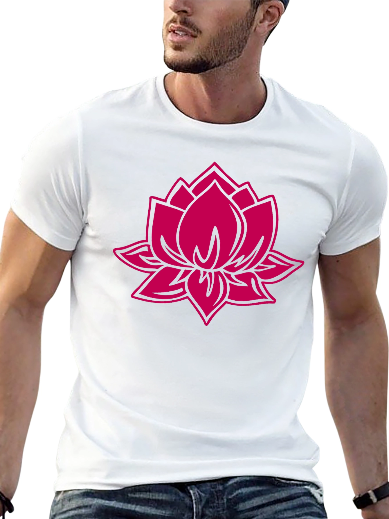 Lotus Flower Graphic Tee
