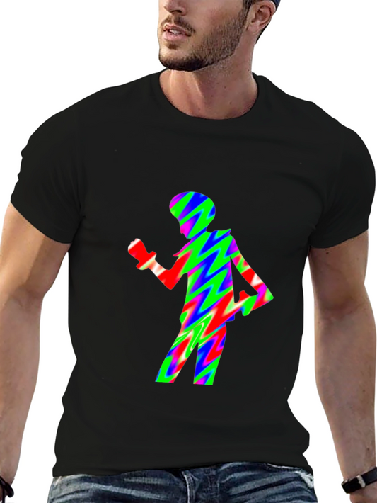 Psychedelic Retro Pattern T-Shirt