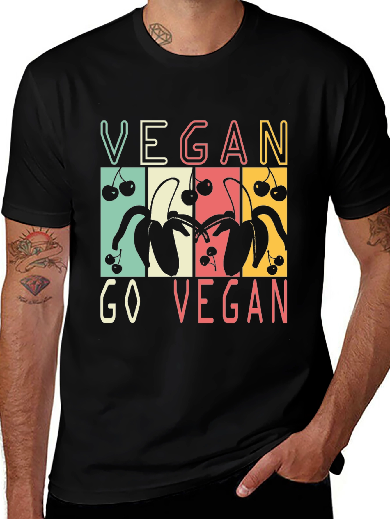 Vegan Banana Graphic T-Shirt