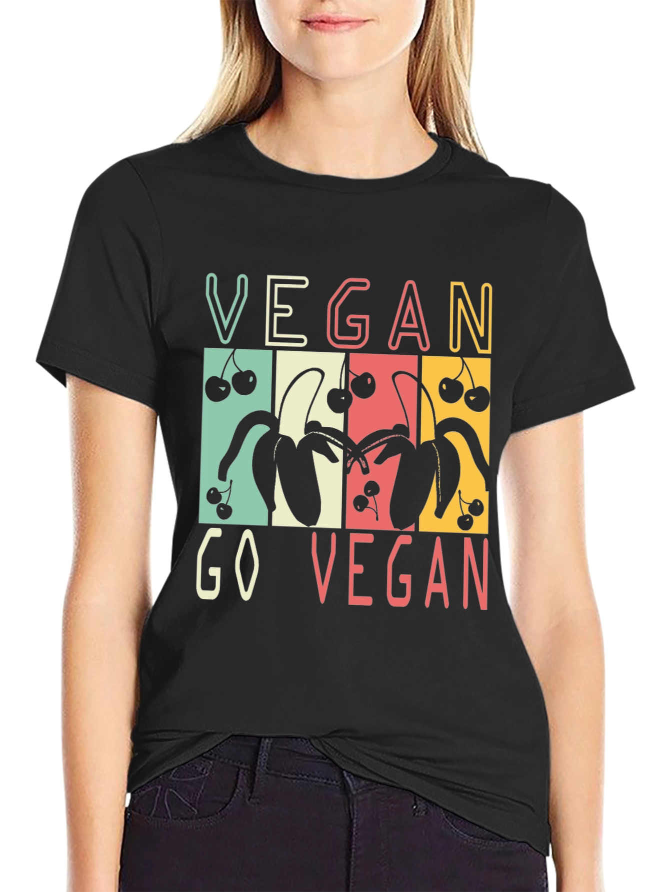 Vegan Banana Graphic T-Shirt
