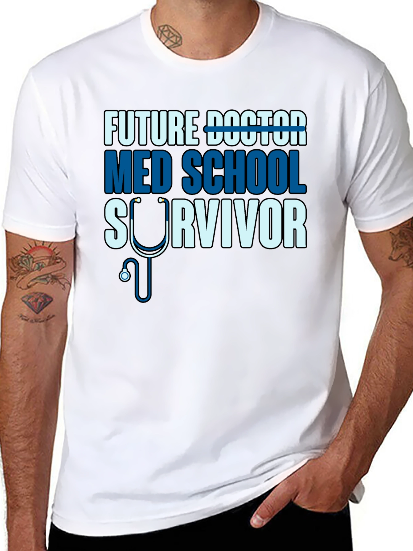 Future Doctor Med School Survivor T-Shirt