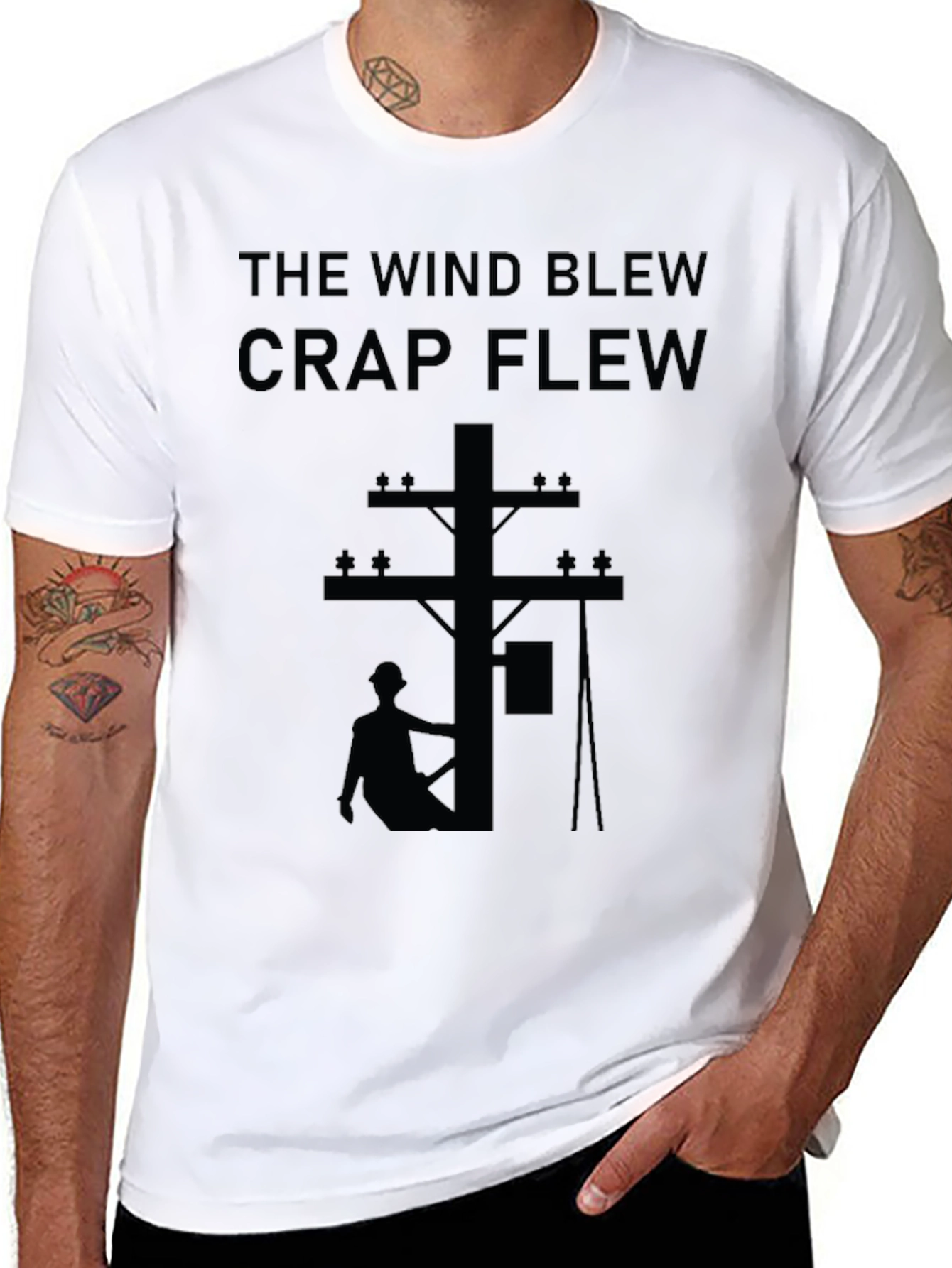 The Wind Blew Crap Flew T-Shirt