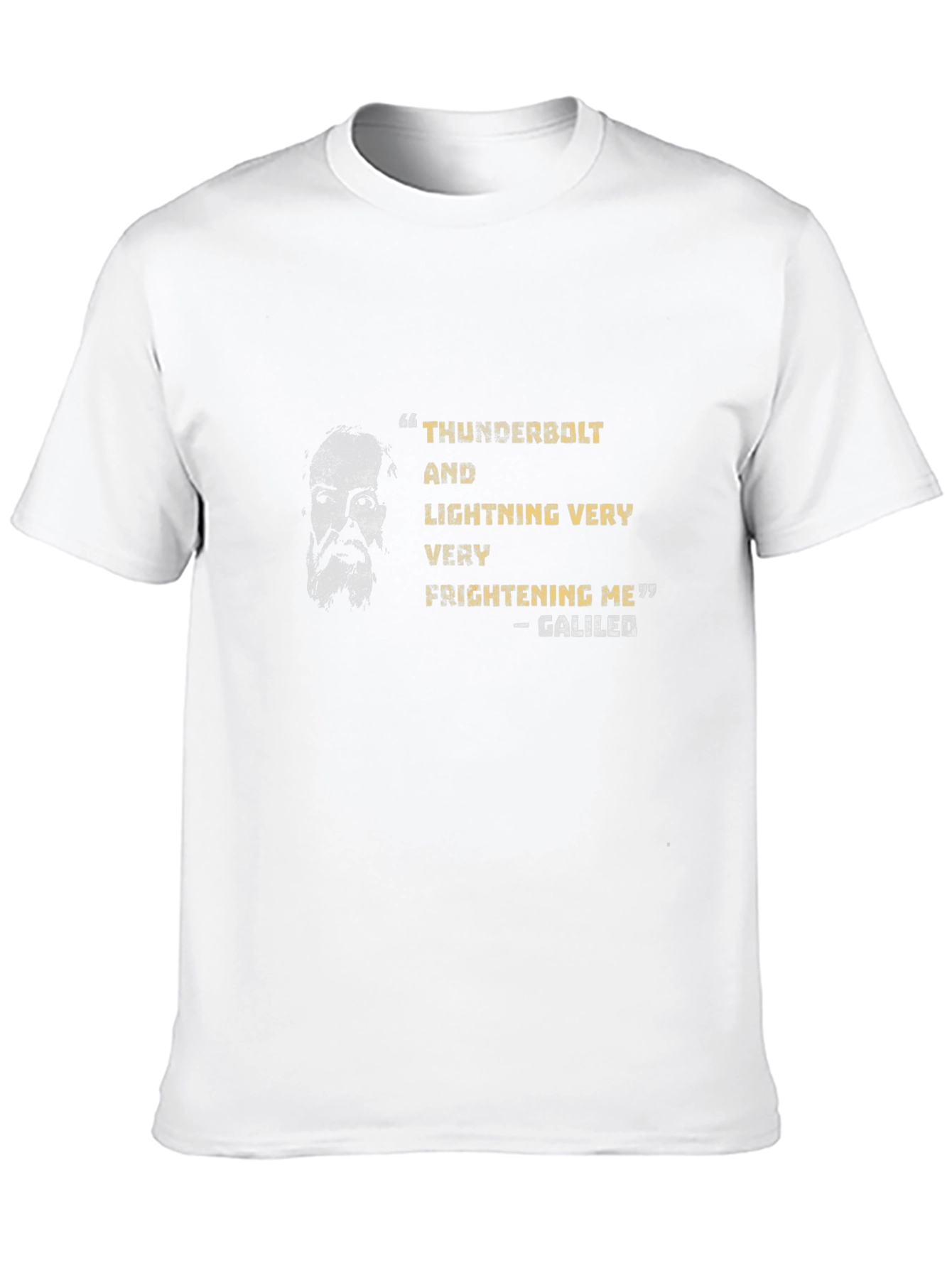 Galileo Thunderbolt T-Shirt - Funny Graphic Tee