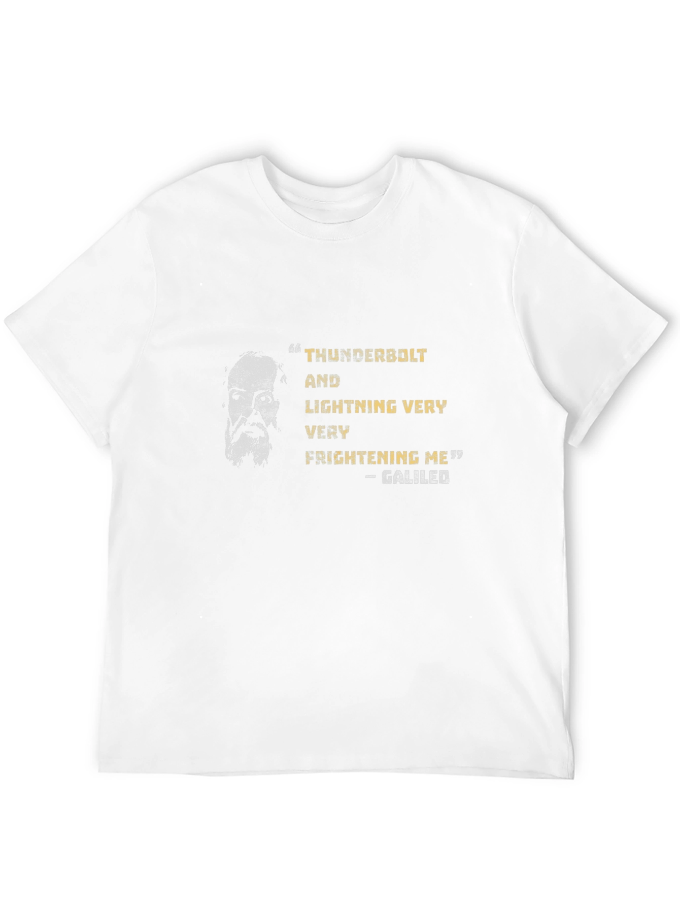 Galileo Thunderbolt T-Shirt - Funny Graphic Tee