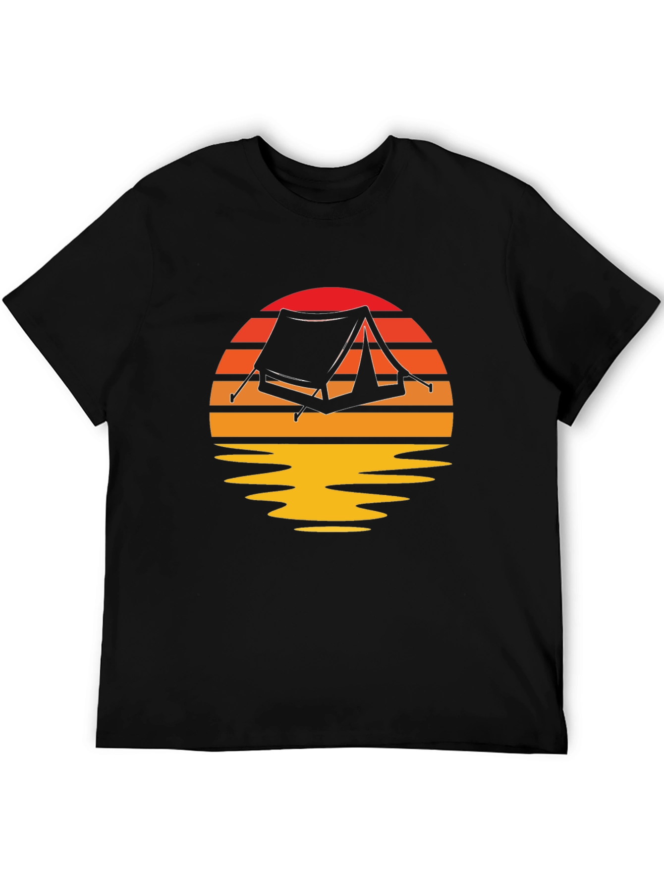 Camping Tent Graphic Tee - Adventure Awaits!