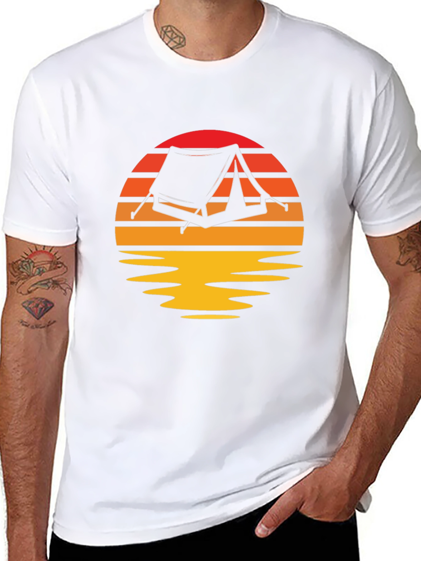 Camping Tent Graphic Tee - Adventure Awaits!
