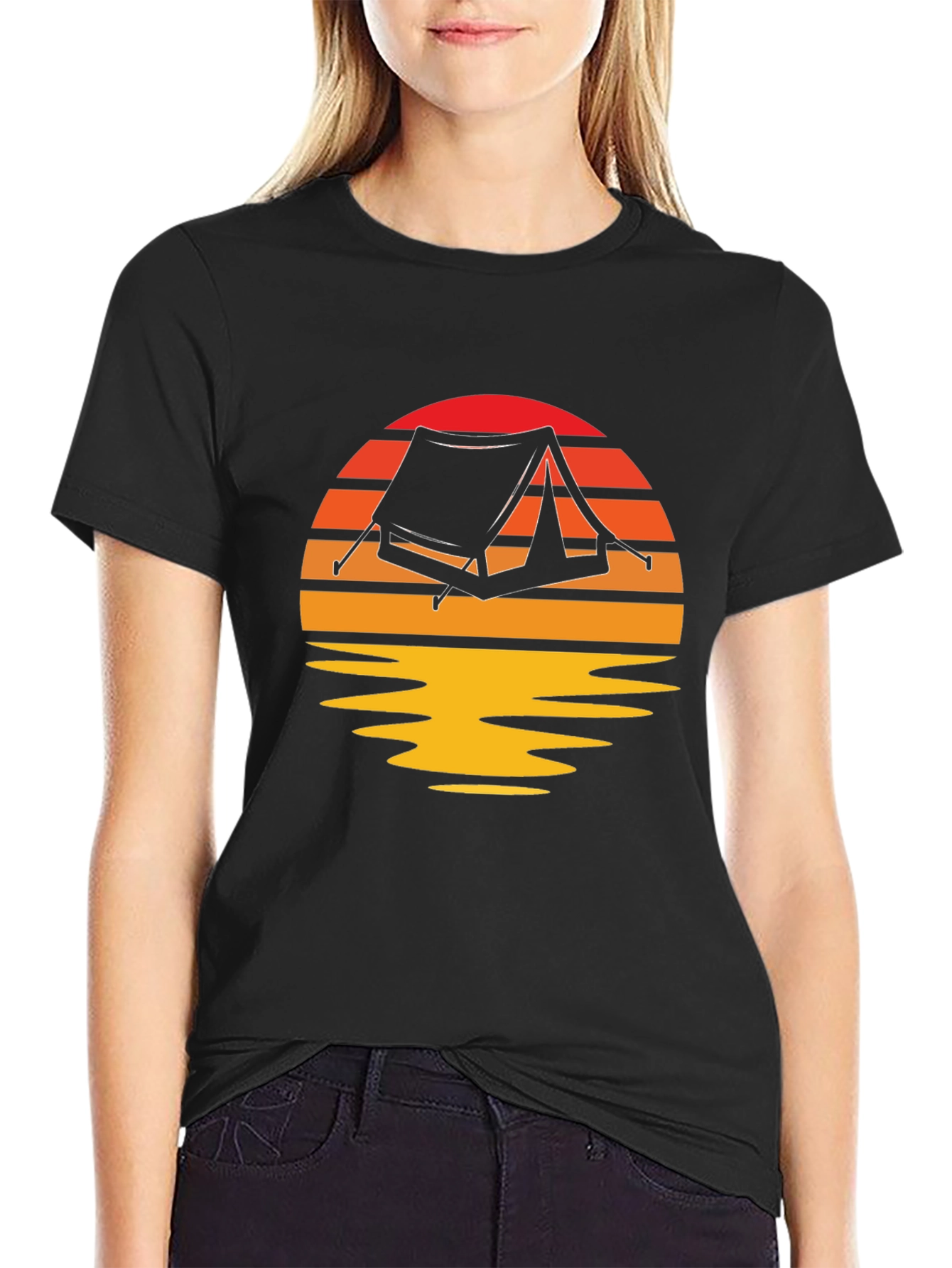 Camping Tent Graphic Tee - Adventure Awaits!