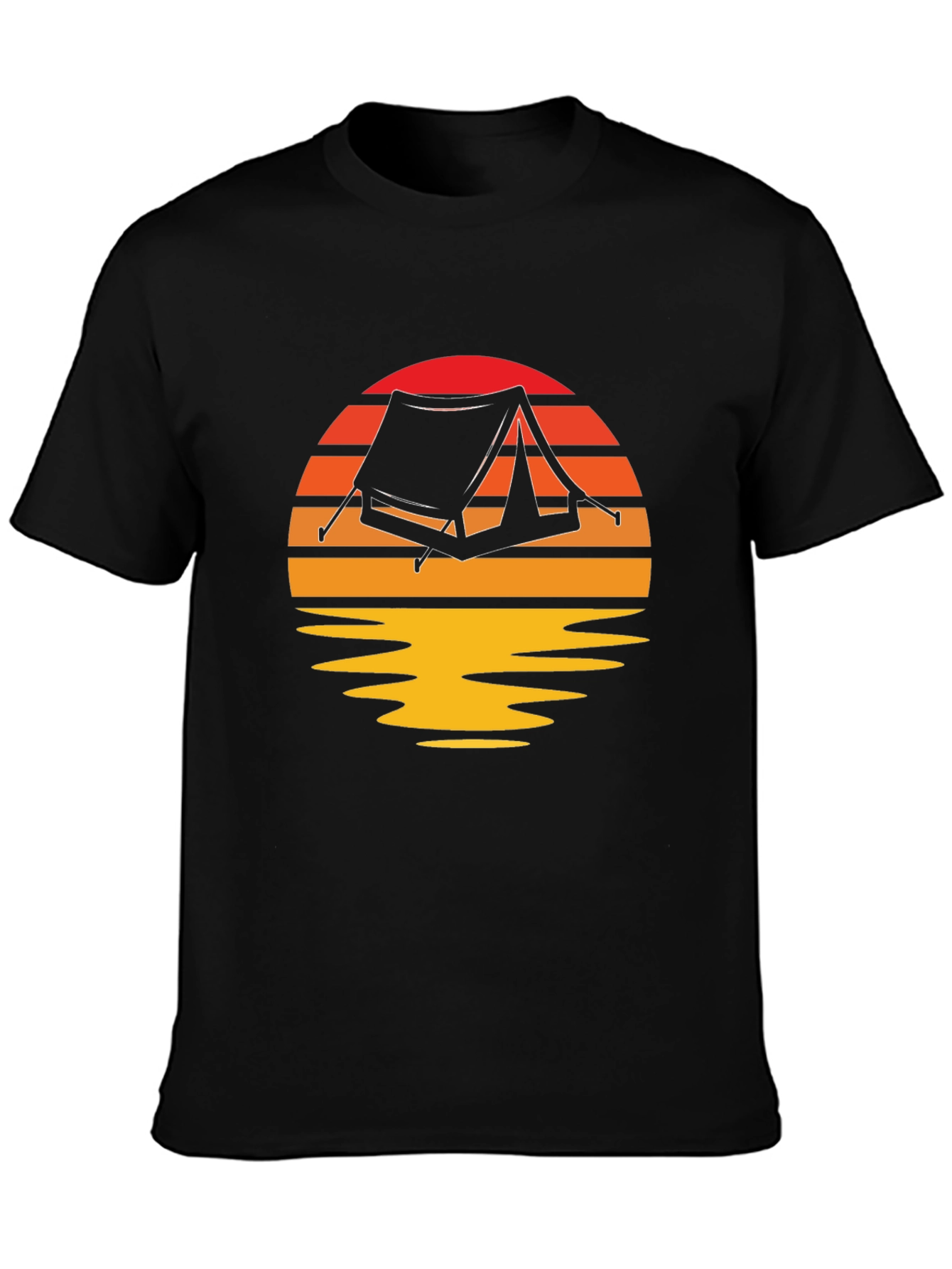 Camping Tent Graphic Tee - Adventure Awaits!
