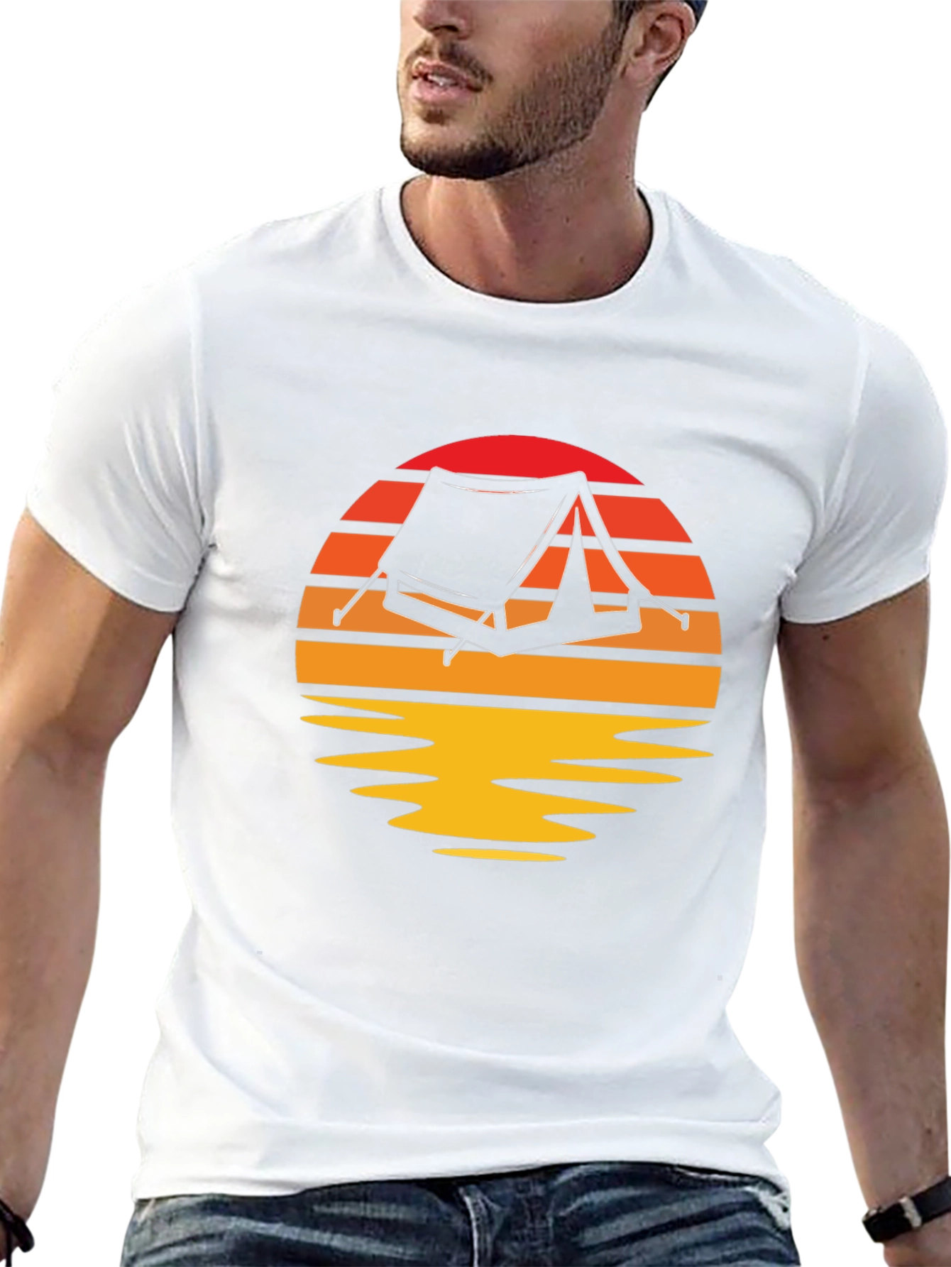 Camping Tent Graphic Tee - Adventure Awaits!