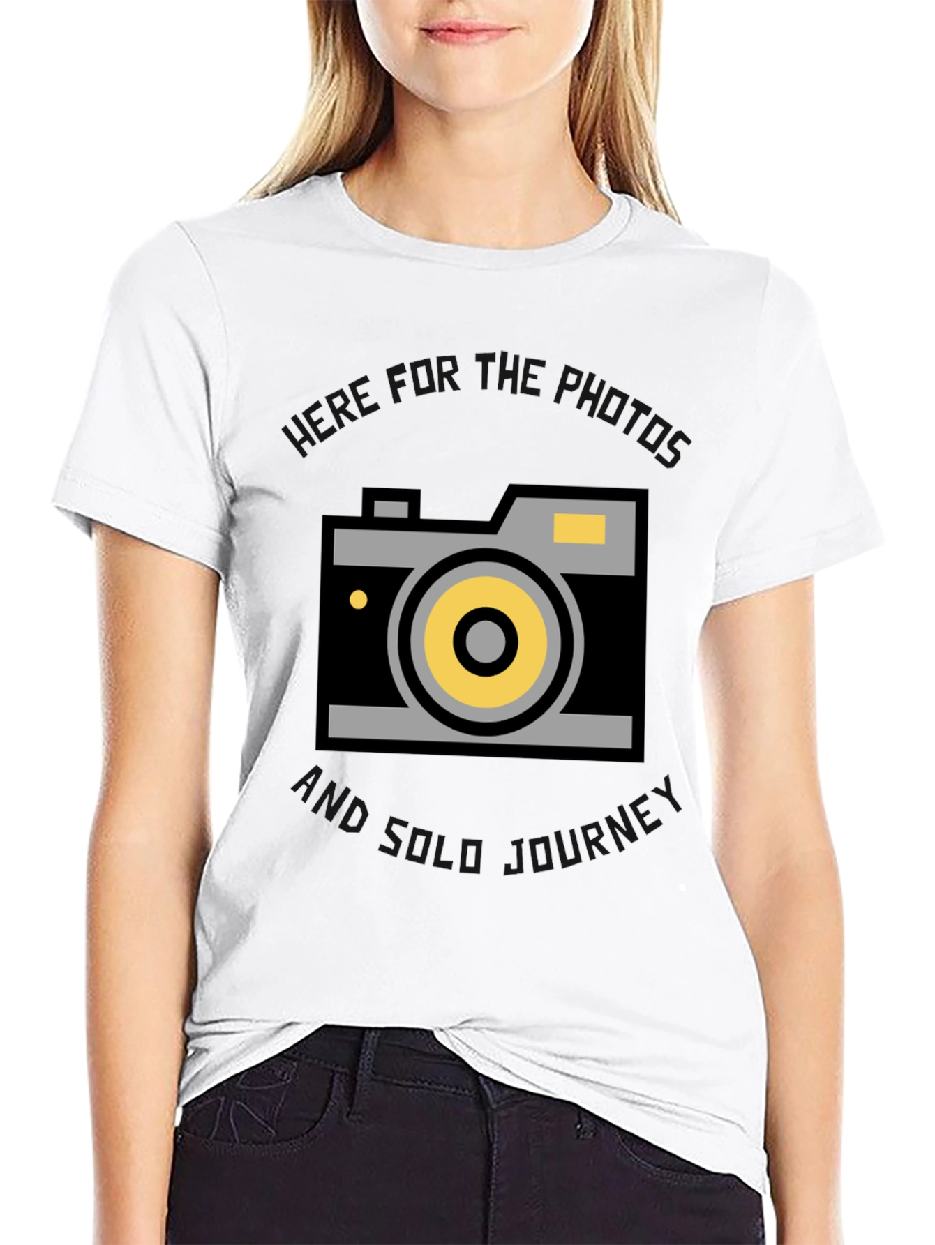 Camera Graphic Tee - Travel & Photography T-Shirt