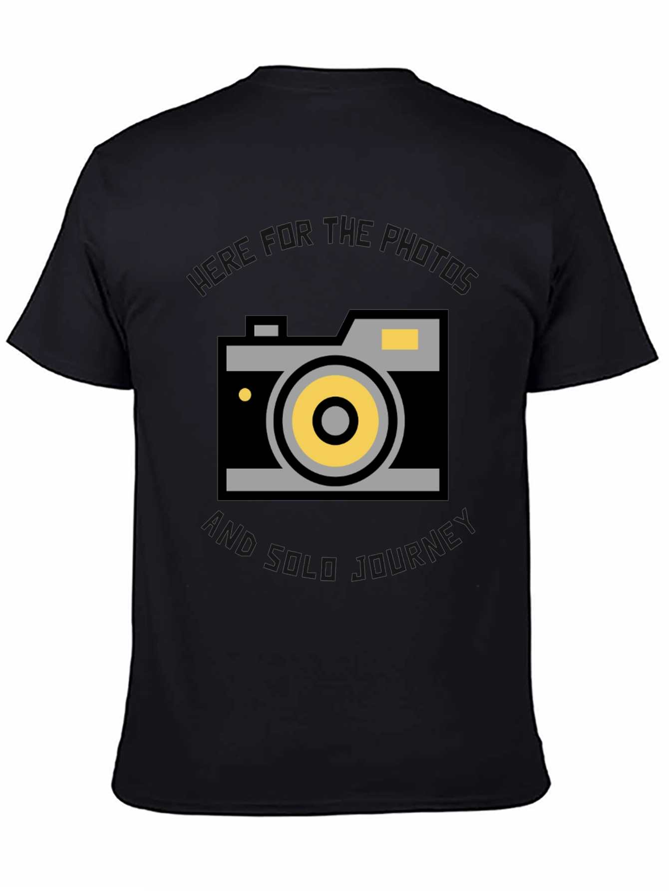 Camera Graphic Tee - Travel & Photography T-Shirt