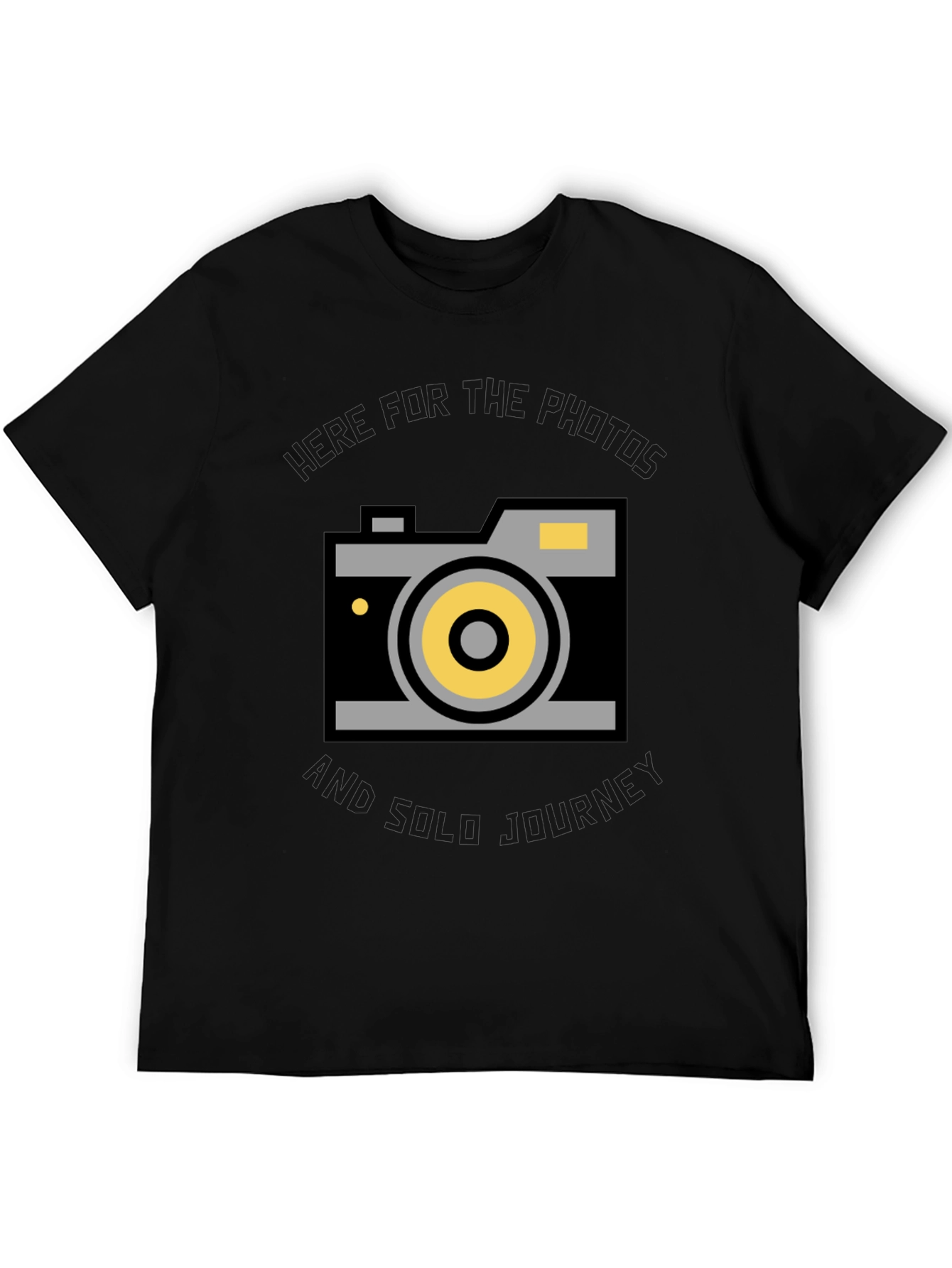 Camera Graphic Tee - Travel & Photography T-Shirt